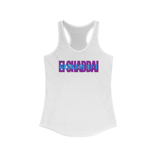 EL SHADDAI- Racerback Tank for Women