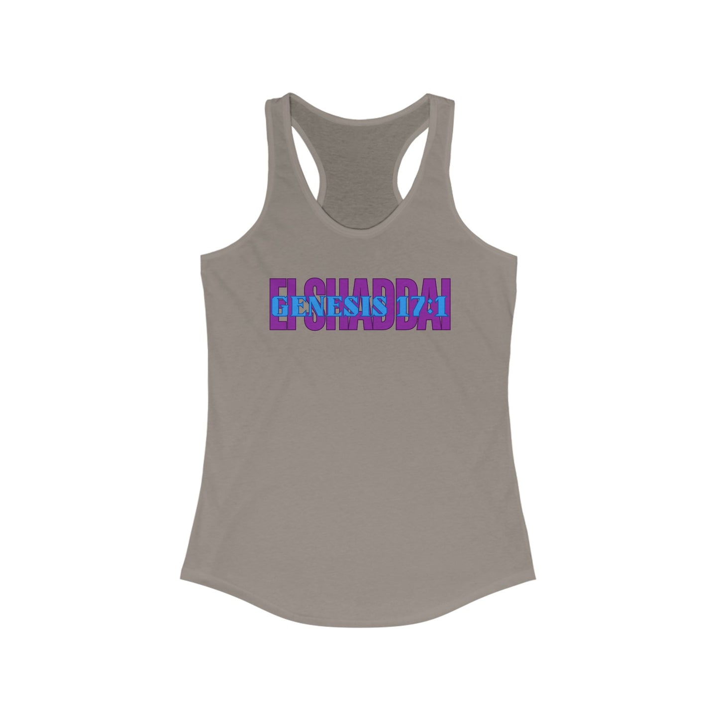 EL SHADDAI- Racerback Tank for Women