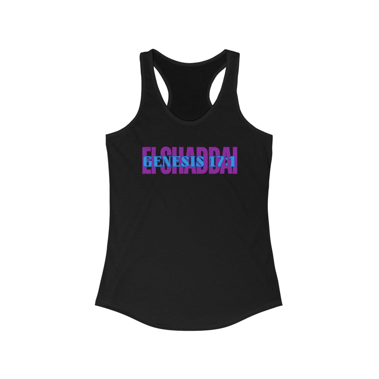 EL SHADDAI- Racerback Tank for Women